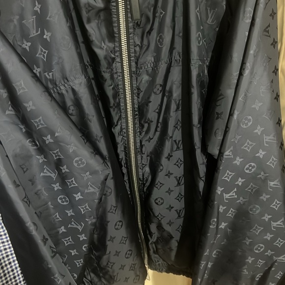 Navy Blue Louis Vuitton reversible Winbreaker Men’s Large - Picture 3 of 4